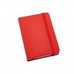 Taschennotizbuch als Werbegeschenk für Firmen Farbe rot