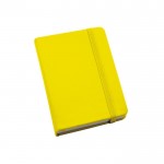 Taschennotizbuch als Werbegeschenk für Firmen Farbe gelb