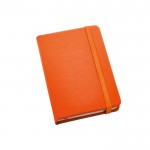 Taschennotizbuch als Werbegeschenk für Firmen Farbe orange