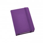 Taschennotizbuch als Werbegeschenk für Firmen Farbe violett