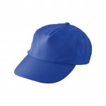 RPET-Mütze mit Schnallenverschluss Farbe Köngisblau erste Ansicht