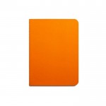 Notizblock aus recyceltem Papier Farbe orange zweite Ansicht