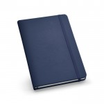 Notizbuch mit 160 glatten Seiten mit festem Deckel Farbe blau