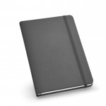 Notizbuch mit 160 glatten Seiten mit festem Deckel Farbe grau