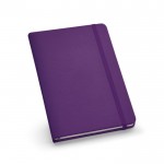 Notizbuch mit 160 glatten Seiten mit festem Deckel Farbe violett