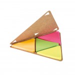 Set mit Haftnotizen in Dreiecksform Farbe natürliche farbe vierte Ansicht
