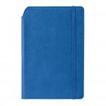 Notizbücher A5 mit Stifthalter Farbe blau zweite Ansicht