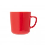 Kleiner Kaffeebecher bedrucken Farbe rot zweite Ansicht