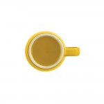 Originelle Tasse bedrucken Farbe gelb vierte Ansicht
