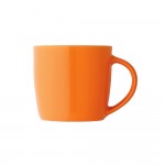 Originelle Tasse bedrucken Farbe orange zweite Ansicht