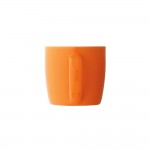 Originelle Tasse bedrucken Farbe orange dritte Ansicht