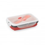 Lunchboxen 640 ml bedrucken Farbe rot
