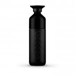 Trinkflaschen für Firmen mit Thermofunktion Farbe Schwarz erste Ansicht