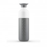 Flasche mit Thermofunktion als Werbemittel Farbe Grau erste Ansicht
