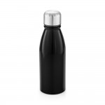 Wasserflaschen für Sport bedrucken Farbe schwarz