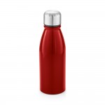 Wasserflaschen für Sport bedrucken Farbe rot