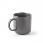 Tasse mit gesprenkelter Oberfläche Farbe Dunkelgrau