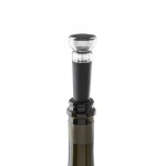 Weinverschluss mit Vakuum, ideal für Flaschen farbe schwarz fünfte Ansicht