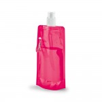 Faltbare Kunststoffflasche bedrucken Farbe rosa