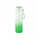 Glasflaschen mit Farbverlauf bedrucken Farbe grün