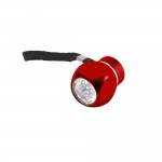 Die kleinste Taschenlampe mit Aufdruck Farbe rot
