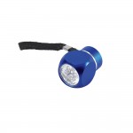 Die kleinste Taschenlampe mit Aufdruck Farbe blau