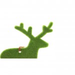 Weihnachtsdekos aus Filz Farbe grün dritte Ansicht