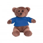 Teddybär mit Hemd bedrucken Farbe köngisblau