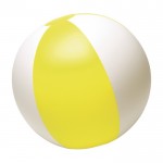 Wasserball aus PVC in verschiedenen Farben mit bunter Option farbe gelb erste Ansicht