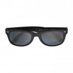 Sonnenbrille aus recyceltem Kunststoff mit UV400-Schutz farbe schwarz erste Ansicht