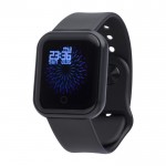 Kabellose Smartwatch mit vielen Funktionen farbe schwarz zweite Ansicht