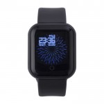 Kabellose Smartwatch mit vielen Funktionen farbe schwarz dritte Ansicht