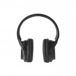 Kabellose Kopfhörer mit Bambusdetails und Bluetooth 5.0 farbe schwarz dritte Ansicht