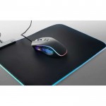 Gaming-Maus mit Spieltasten und 8 Beleuchtungsmodi farbe schwarz fünfte Ansicht