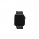 Wasserdichte Smartwatch mit integrierter HryFine-App farbe schwarz zweite Ansicht