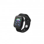 Wasserdichte Smartwatch mit integrierter HryFine-App farbe schwarz neunte Ansicht