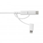 USB-Kabel 3-in-1 im Kasten Farbe weiß sechste Ansicht