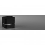 Beleuchtete Mini-Bluetooth-Lautsprecher Farbe schwarz sechste Ansicht