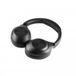 Kopfhörer mit haltbarem Akku Farbe schwarz neunte Ansicht