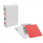 Pokerkarten mit Logo Farbe rot