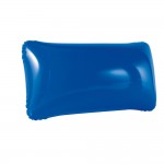 Günstiges aufblasbares Kissen mit Logo Farbe blau