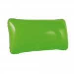 Günstiges aufblasbares Kissen mit Logo Farbe hellgrün