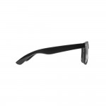 Sonnenbrille aus RPET Farbe schwarz dritte Ansicht
