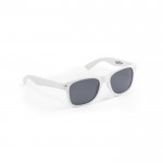 Sonnenbrille aus RPET Farbe weiß