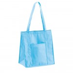 Tasche für den tiefgefrorenen Einkauf Farbe hellblau