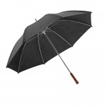 Großer Regenschirm bedrucken Farbe schwarz