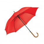Günstiger Regenschirm bedrucken Farbe rot