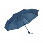Regenschirm mit passendem Griff bedrucken  Farbe blau