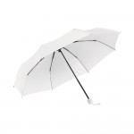Regenschirm mit passendem Griff bedrucken  Farbe weiß