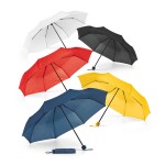 Regenschirm mit passendem Griff bedrucken  Ansicht in vielen Farben